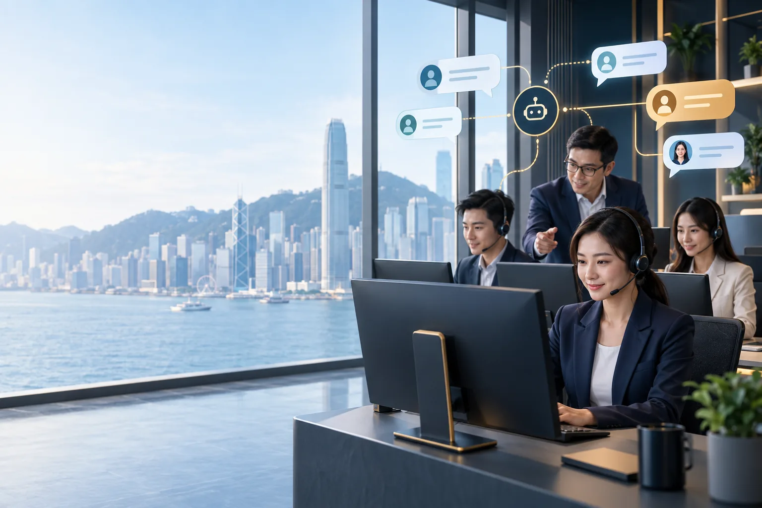 WhatsApp Business API in Hong Kong — set up, broadcast and automated replies, run for you